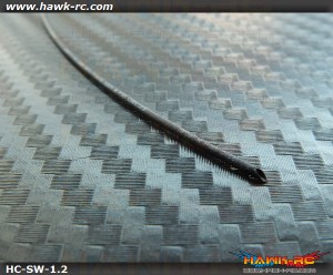 Micro Size wire Shrinkage Wrap Φ.6mm>Φ0.3mm (200mm Black)